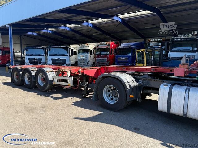 Transporte de contenedores Pacton T3-010 2x uitschuifbaar, BPW met Trommelremmen