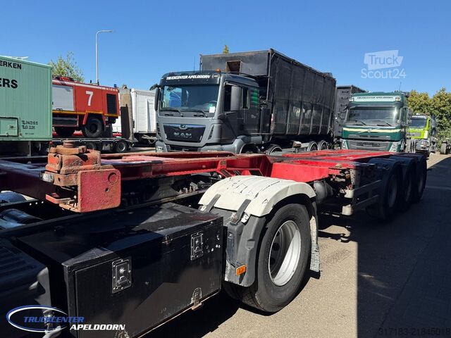 Transporte de contenedores Pacton T3-010 2x uitschuifbaar, BPW met Trommelremmen