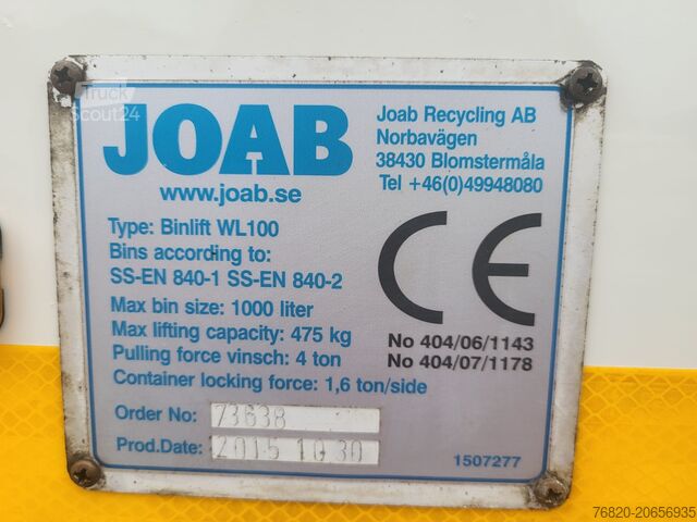 Atkritumu mašīna Volvo FE320