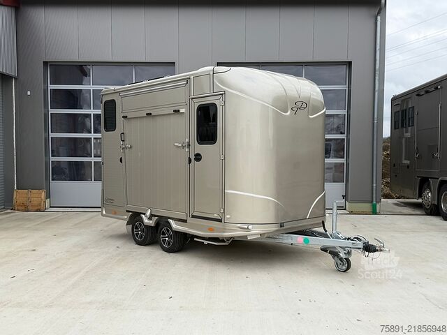 Viehtransporter Dickenherr 2 Rampen 2er Hengst Klima Solar