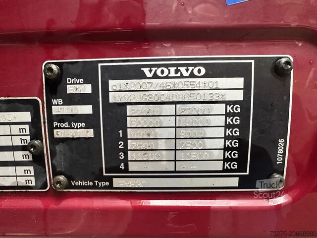 Standaard-SZM Volvo FM 460 6x2