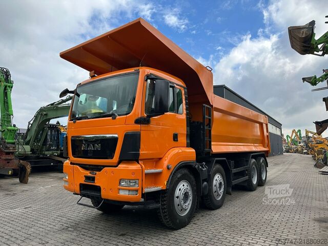 Autocarro con cassone ribaltab MAN TGS 41.440 / 8x4 / Euro 5