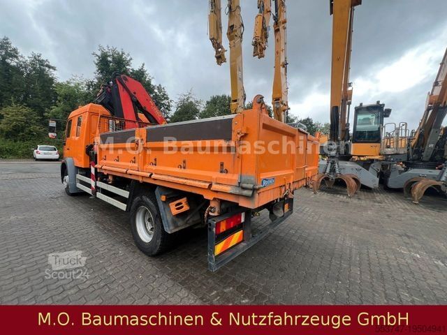 Billenő teherautó MAN LE 14.220/Palfinger PK 12502/3.Seitenkipper/Doka