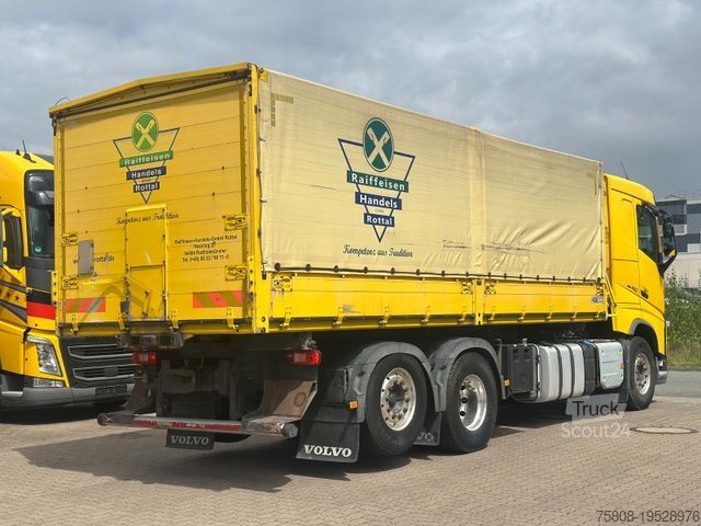 Damperli kamyon VOLVO FH460 Getreidekipper Lenk Staplerhalterung