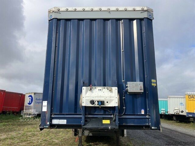 Open semitrailer with tarp Krone Profi Liner SDP 27 eLB4-CS