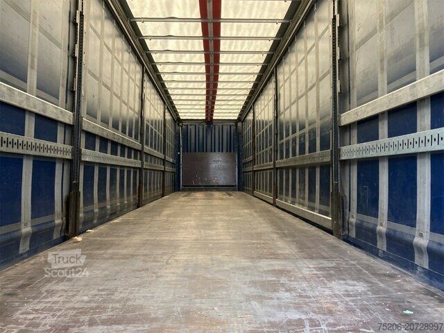 Open semitrailer with tarp Krone Profi Liner SDP 27 eLB4-CS