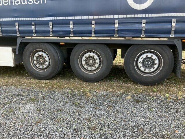 Open semitrailer with tarp Krone Profi Liner SDP 27 eLB4-CS