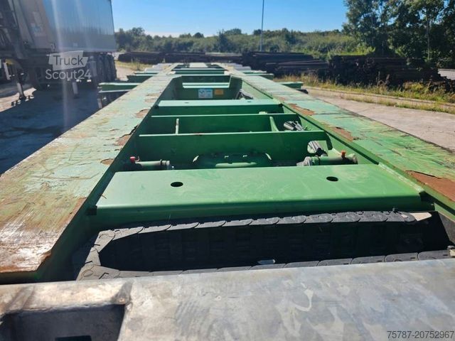 Auflieger-Wechselfahrgestell WIELTON Vario Containerchassis, Reifendruckkontrolle