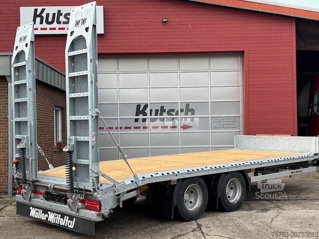 Lavtloader trailer MÜLLER-MITTELTAL ETÜTAR 14,4 Plateau, LED, Runduml.