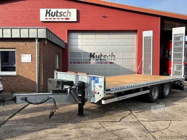 Lavtloader trailer MÜLLER-MITTELTAL ETÜTAR 14,4 Plateau, LED, Runduml.
