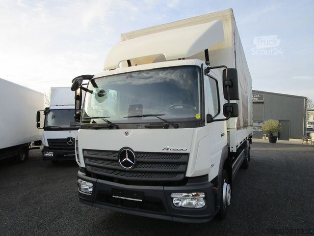 Ladbil med presenning MERCEDES-BENZ Atego 1324L MP4.*7,25m+LBW 1,5to.+AHK+6-Zylinder