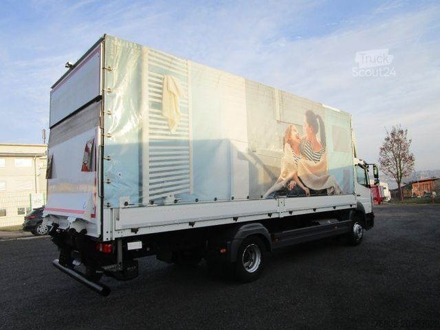Ladbil med presenning MERCEDES-BENZ Atego 1324L MP4.*7,25m+LBW 1,5to.+AHK+6-Zylinder