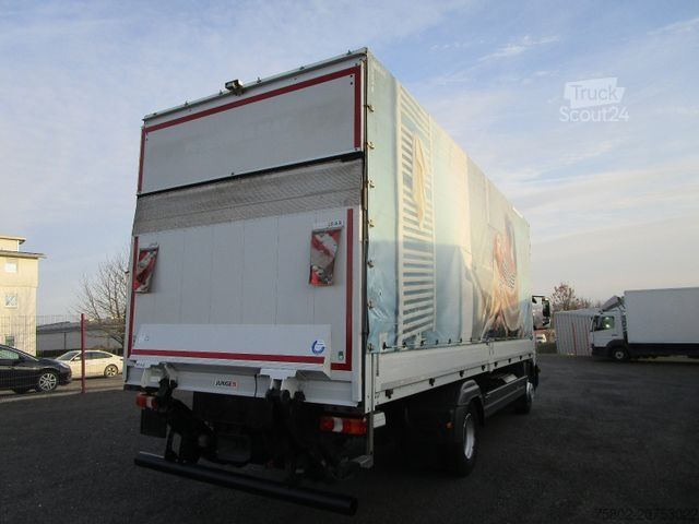 Ladbil med presenning MERCEDES-BENZ Atego 1324L MP4.*7,25m+LBW 1,5to.+AHK+6-Zylinder