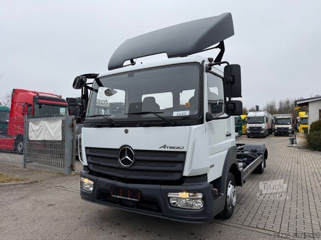 Podwozie furgonu MERCEDES-BENZ Atego 818 L Fahrgestell/Klima/SCHALTER/EURO6D