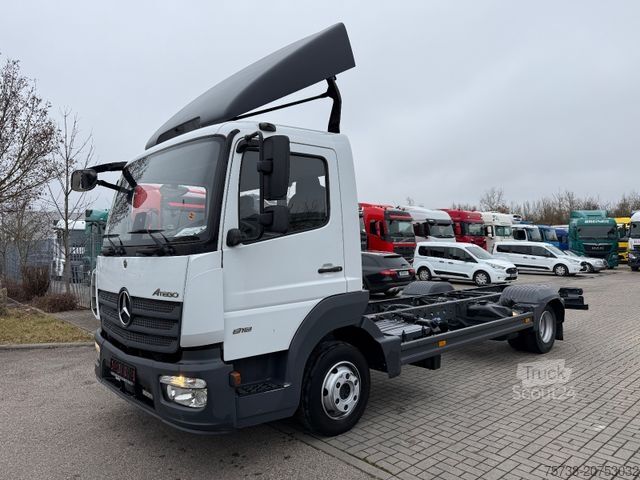 Podwozie furgonu MERCEDES-BENZ Atego 818 L Fahrgestell/Klima/SCHALTER/EURO6D