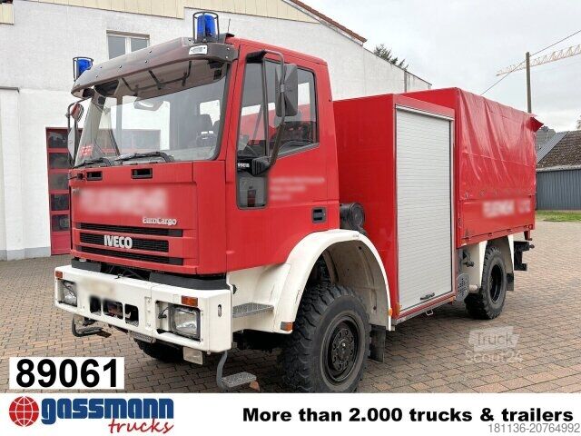 Пожарна кола Iveco FF 95 E 18 4x4, SW 2000, Feuerwehr, LBW MBB