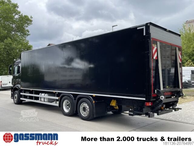 Samochód ciężarowy typu furgon Mercedes-Benz Antos 2536 L 6x2, Lenk-/Liftachse, MBB LBW