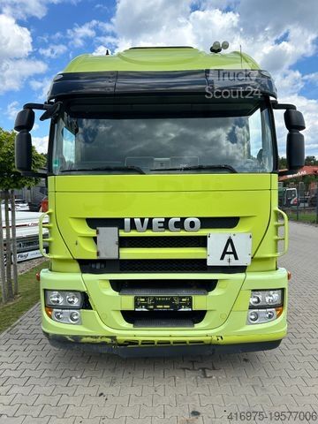 Φορτηγό γερανός roll-off IVECO Stralis S162 Abrollkipper 26t 3-Achs Lkw