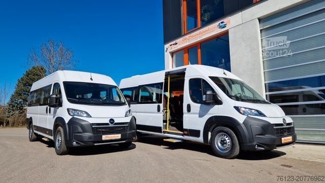 Minibus FIAT 3x Ducato 2x Opel Movano 18 SS in Stock