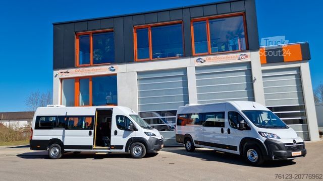 Minibus FIAT 3x Ducato 2x Opel Movano 18 SS in Stock