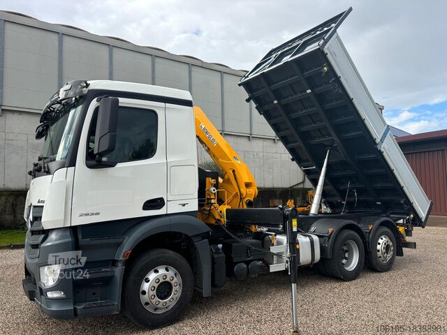 Camion à benne basculante à trois côtés Mercedes-Benz ANTOS 2536