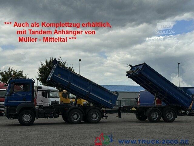 Трьохсторонній самоскид MAN TGS 26.400 6x4 Meiller 3 Seiten Kipper Bordmatik