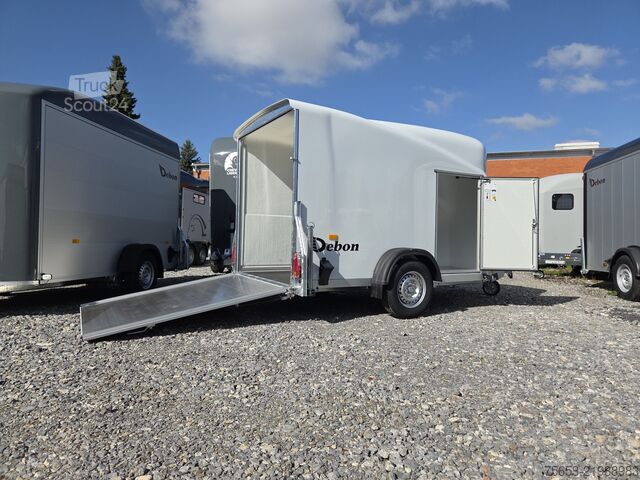 Skaptilhenger Debon Polycargo 1300 Seitentür 1300kg 100kmH