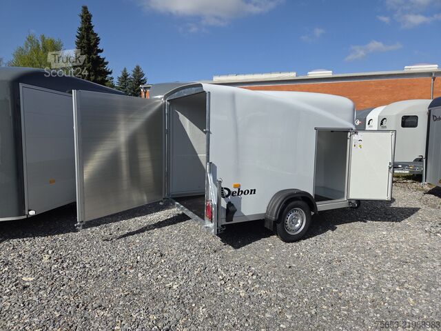 Skaptilhenger Debon Polycargo 1300 Seitentür 1300kg 100kmH