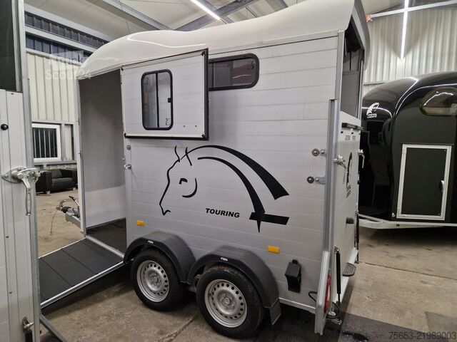 Zirgu piekabes Cheval Liberté Touring One single Horse Trailer Frontexit 1600kg Pullman brandnew