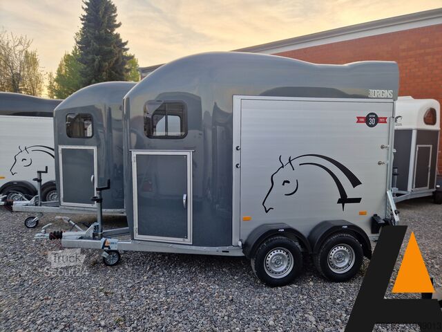 مقطورة نقل الخيول Cheval Liberté GOLD ORIGINS Alu 2 Pferde Sattelkammer