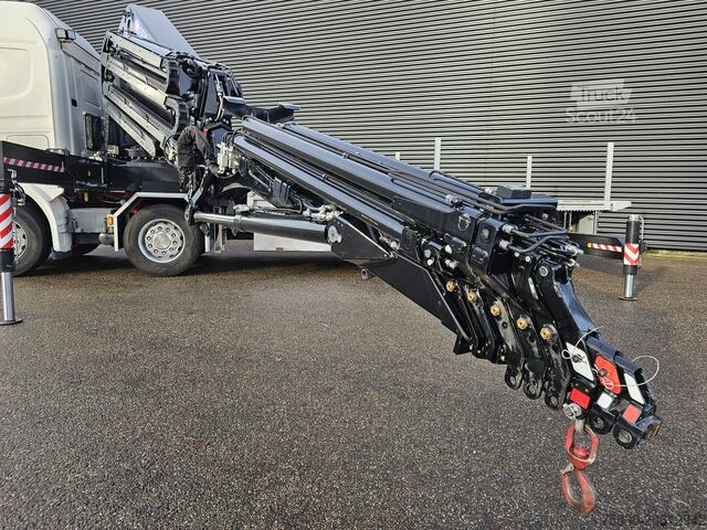 Ladepritsche Scania R480 8X2 / HMF 60 t/m + JIB / RETARDER