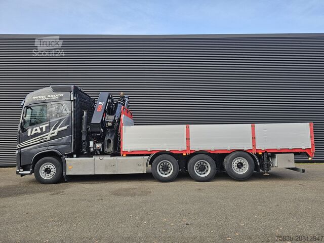 Laadplatform Volvo FH 540 8x4*4 / HIAB 548E-9 CRANE + WINCH / KRAN