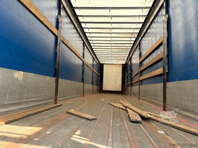 Schiebeplanen Pacton T3-001 Sideboard / Damaged / Chassis OK / BPW A...