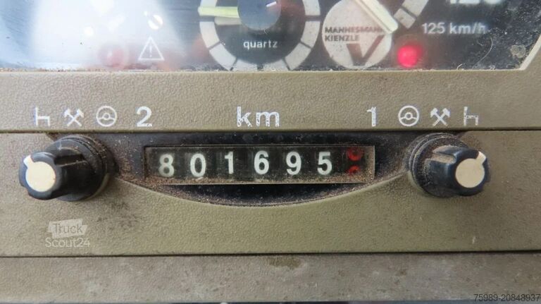 Kipper MAN 35.362 8x4 Euro 2, ZF manual gearbox, VERY clean
