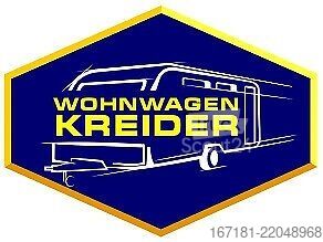 Wohnwagen HOBBY Excellent 540 UFE mit Markise und Vorzelt