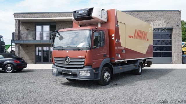 Kühlkoffer-LKW MERCEDES-BENZ Atego 1221 Kühlkoffer 3-Kammer Carrier Tiefkühle