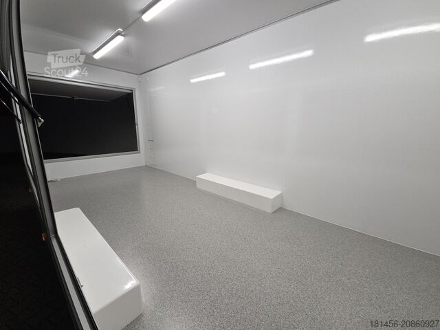 Remolque de venta trailershop Verkaufsanhänger 620x220x230cm 3 Klappen
