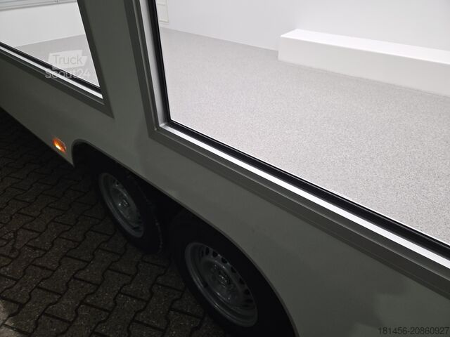 Remolque de venta trailershop Verkaufsanhänger 620x220x230cm 3 Klappen