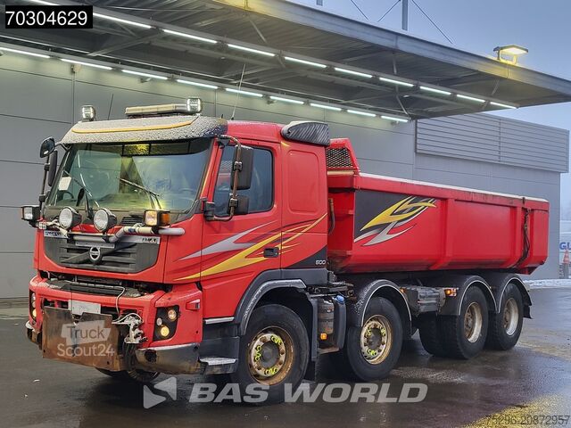 Teherautó Volvo FMX 500 8X4 15m3 tipper Big-Axle Steelsuspensio...