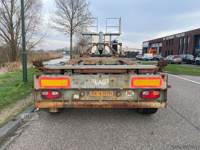 Transporte de contenedores LAG O-3-CC 90 20FT Tip/Kip Chassis / 24 Volt Engine...