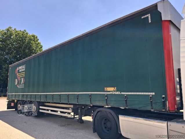 Semi-remorque à rideaux KOGEL S24