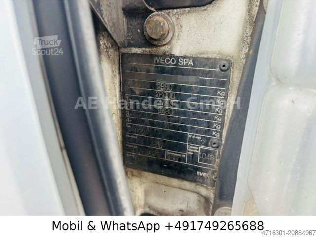 Dobozos teherautó IVECO 120 E28 E5 *tenwände/AHK/Motorbremse