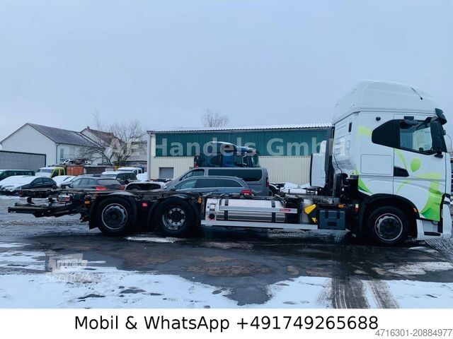 Camion con cassone intercambiabile IVECO SWay 460 AS BDF LNG*Retarder/Lenk+Lift/LBW/Multi