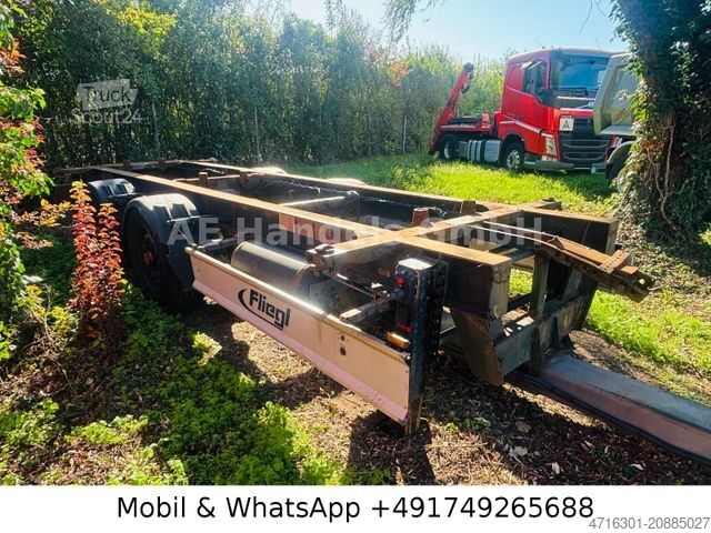 Cserélhető alvázas pótkocsi FLIEGL TWP 180 Tandem Tiefgekoppelt *BWP/Scheibenbremse