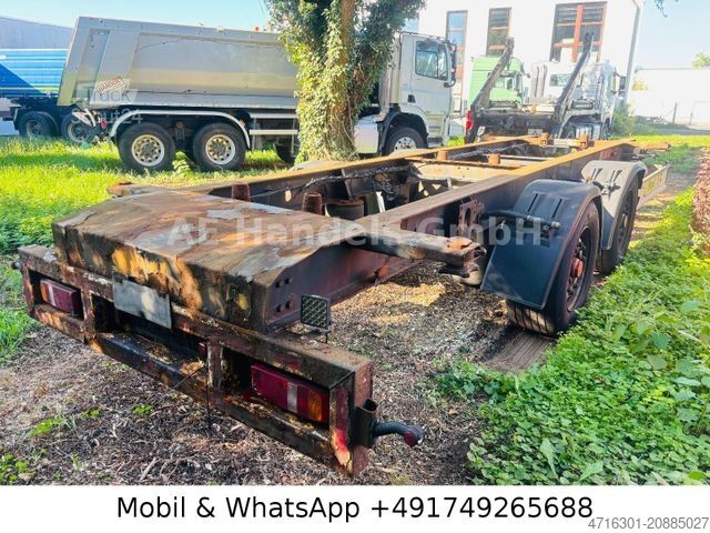 Cserélhető alvázas pótkocsi FLIEGL TWP 180 Tandem Tiefgekoppelt *BWP/Scheibenbremse