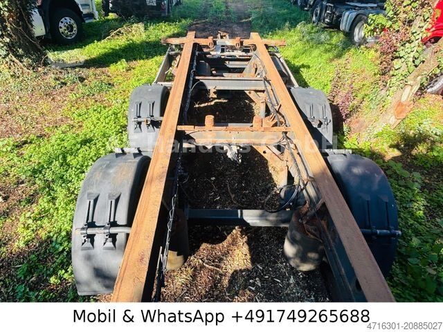 Cserélhető alvázas pótkocsi FLIEGL TWP 180 Tandem Tiefgekoppelt *BWP/Scheibenbremse