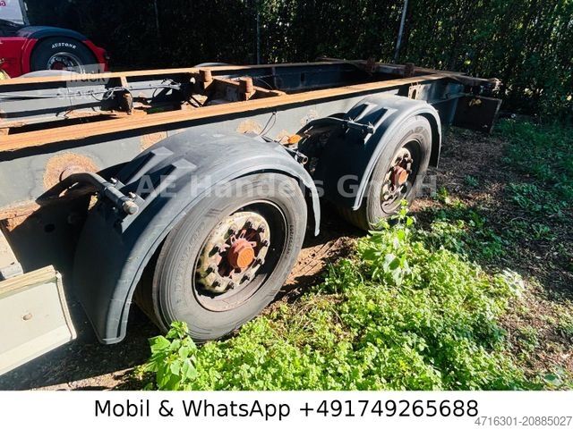 Cserélhető alvázas pótkocsi FLIEGL TWP 180 Tandem Tiefgekoppelt *BWP/Scheibenbremse