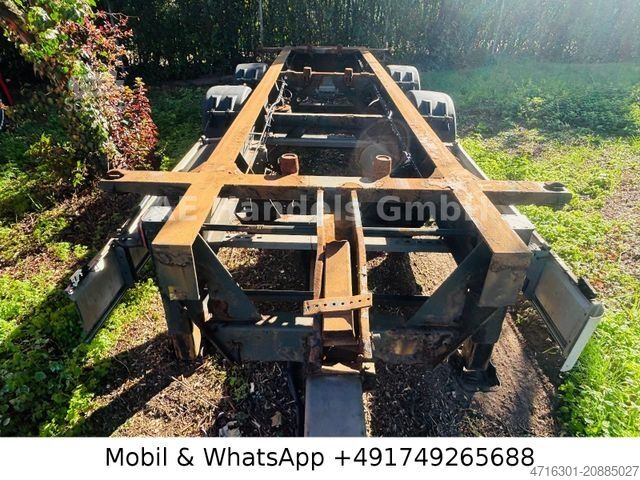 Cserélhető alvázas pótkocsi FLIEGL TWP 180 Tandem Tiefgekoppelt *BWP/Scheibenbremse