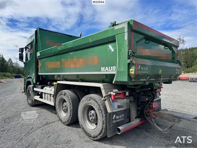 Dumper Scania R660 6x4 Snow Plow Equipped Tipper Truck – Only 10