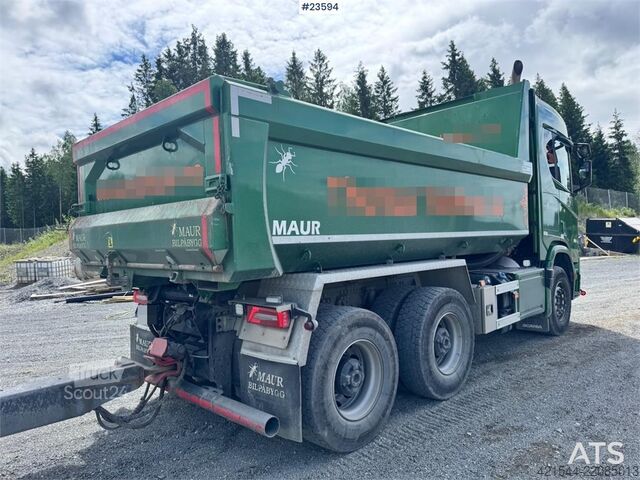 Dumper Scania R660 6x4 Snow Plow Equipped Tipper Truck – Only 10
